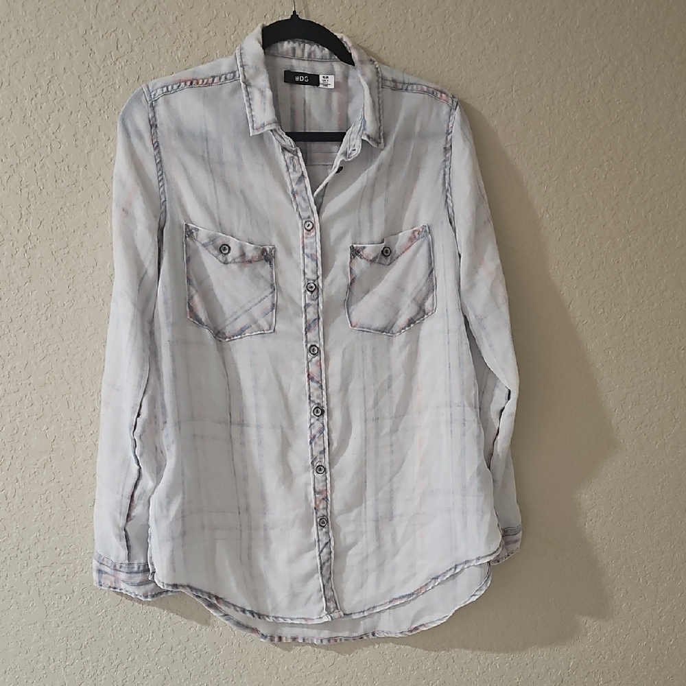 BDG Multicolor Plaid Shirt